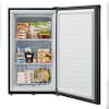 Whynter 3.0 cu. ft. Energy Star Upright Freezer with Lock, Stainless Steel CUF-301SS
